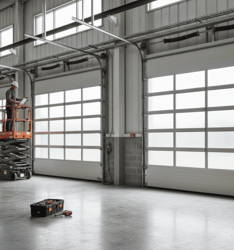 Commercial garage door service (1)